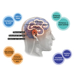 Tens Insomnia and depression treatment instrument Physiotherapy of migraine cranial electrotherapy stimulation