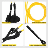 Hot Adjustable Swim Training Resistance Elastic Belt Swimming Exerciser Safety Rope Latex Tubes Various Specifications Styles
