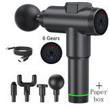 Mini Massage Gun Muscle Massage Relax One-Key Control Electric Body Neck Back Massager Professional Fascia Gun