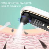Visual Blackhead Remover Camera Electric Vacuum Heating Pore Cleaner Acne Removal Nose Face Deep Cleansing Beauty Device