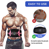 EMS Muscle Stimulation ABS Abdominal Belt Trainer Stimulator Massage Fitness Slimming Massager Belly Weight Loss Body Shaping