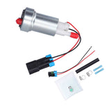 F90000274 Fuel Pump Kit High Flow Universal 450Lph 125-190 Aembly High Preure with Install Kit for Honda Truck Vehicle