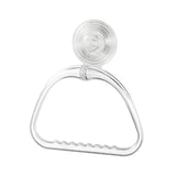 Wall Mounted Towel Ring Holder Hanger D Shaped Rack Shelf Bathroom Accessories