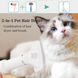 Pet Dog Hair Dryer Pet Grooming Cat Hair Comb Brush Low Noise Fur Blower Portable Rapidly Dry Dog Grooming Supplies