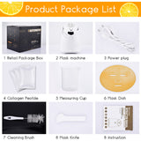 Automatic Facial Mask Maker Machine Beauty DIY Fruit Vegetable Facial Mask Collagen Tablets for Whitening Rejuvenation Skin Care