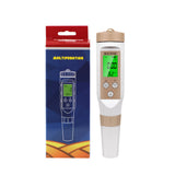 Blue Tooth 4 in 1 EC TDS TEMP Salinity Meter Smart APP Online Monitor Salt Tester for Aquarium Aquaculture Water Meter Tool