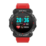 TPU Heart Rate Heart Pressure Health Monitor Smart Bracelet Watch Pedometer Fitness Tracker