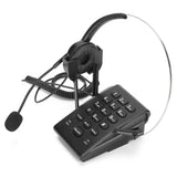 Corded Telephone with Headset Call Center Telephone with Omnidirectional Microphone Headset for Office Home Call Center Phone