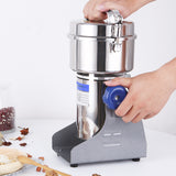 800g Coffee Dry Food Grinder Mill Grinding Machine 220V Electric Automatic Flour Powder Crusher Grains Ultrafine Powder Grinder
