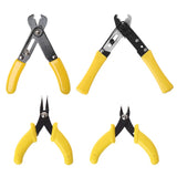 1pcs Electrical Cutting Plier Jewelry Wire Cable Cutter Side Snips Shear Flush Pliers Hand Tool