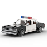 MOC Car Die Hard 1979 City Car Impalas Polices Car Building Blocks High-tech Bricks Model DIY Toys For Birthday Gifts 263pcs