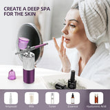 Mini Airbrush Kit With Compressor Multi-Function Art Painting Nano Spray Gun Nail Airbrush Cake Decorating Makeup Tattoo Sprayer