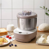 220V 3.5L Electric Dough Mixer Automatic Dough Fermenting &amp; Mixing Machine Multifunction Household Food Mixer