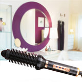 Hair Straightener Brush 2 In 1 Heating Curler hair Comb Styler Hair Straightening Iron Straightener comb