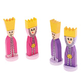 Wooden International Chess Game Chessman Checker Chess Pieces Gift Pink Chess Games