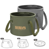 13L/20L Collapsible Bucket Portable Waterproof Water Container Storage Bag Folding Bucket Outdoor Portable Fishing Barrel Tools