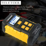 KW510 12V Car Recharge Tool EU/UK/US Plug Car Battery Tester for 12V Car Test Repair Recharge Battery Tester Car Repair Tools