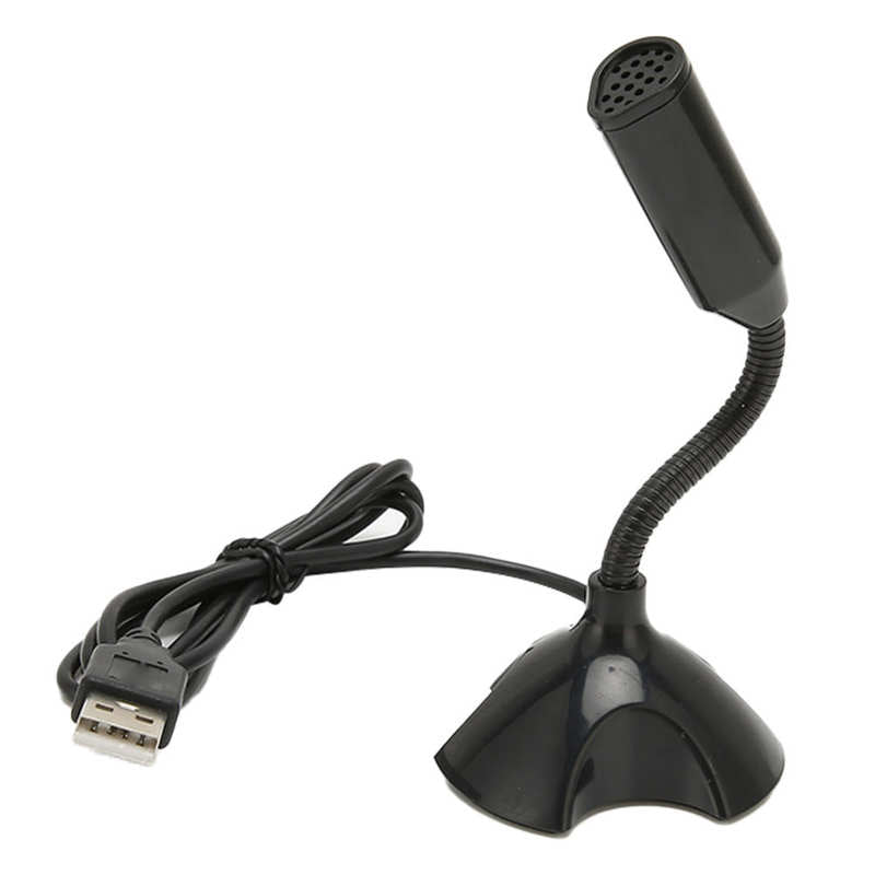 USB Wired Microphone Professional Omnidirectional Noise Cancelling Des ...
