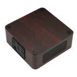Wooden Wireless Bluetooth Speaker Subwoofer Stable Portable USB Desktop Retro Speakers 60Hz-18KHz for Home Outdoor mini speaker