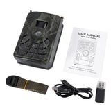 Wildlife Trail Camera Waterproof PIR Infrared Hunting Game Camera with Night Vision Wireless Surveillance Tracking Camera