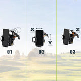 3-Axis Universal Smartphone Adapter Mobile Telescope Microscope Stand