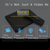 B18 Voice Camera, 180 degree Rotation 1080P Wireless Audio and Video Voice Recorder, Portable Infrared Camera Recorder