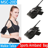 2Pcs Abbree MSC-20D Nylon Carry Case For Walkie Talkie BaoFeng UV-5R UV-5RA UV-5RB UV-5RC/5RE UV-B6 BF-888S TYT Mototrola Radio