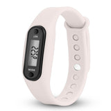 1PCs Sport Smart Wrist Watch Bracelet Display Fitness Gauge Step Tracker Digital LCD Pedometer Run Step Walking Calorie Counter