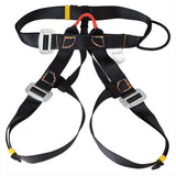 Tree Arborist Rappelling Climbing Protection Harness Seat Safety Sitting Bust Belt Black