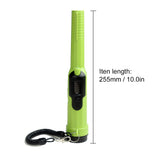 IP68 Waterproof 50 Feet Waterproof LCD Metal Detector Small Metal Pinpointing Tool Audible Vibrating Dual Alarms  360° Side Scan