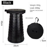 Outdoor Furniture Retractable Stool Chairs Portable Stool Lounge Folding Chair Camping Stool Foldable Convenient Fishing Chair