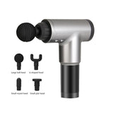 Rechargeable Massage Gun Professional Deep Tissue Handheld Massager 8 Heads  6 Adjustable Modes LED Display Massager for neck