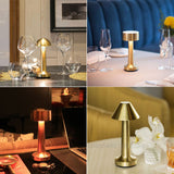 Cordless Battery Table Lamps Touch Sensor Bar Restaurant Led Portable Rechargeable Desk Lamp Bedroom Living Room Light Fixtures