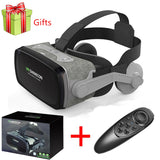 2019 Google Cardboard VR shinecon 9.0 Pro Version VR Virtual Reality 3D Glasses +Smart Bluetooth Wireless Remote Control Gamepad