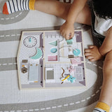 Activity Board Toy Sensory Board For 3+ Years Old Boys Girls Wooden Montessori Toys Portable Toddler Activities For Outdoor