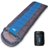 Camping Sleeping Bag, Lightweight 4 Season Warm & Cold Envelope Backpacking Sleeping Bag for Outdoor Traveling Hiking