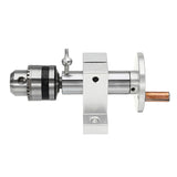 Live Lathe Center Head With Chuck Diy Accessories For Mini Lathe Machine Revolving Centre Woodworking Tool