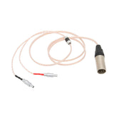 1.2m/3.9ft HiFi Cable 4 Pin XLR Male Balanced Cable Compatible for Sennheiser HD800 HD800S HD820 Headphone Cable