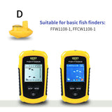 LuckyS Wireless Remote Sonar Sensor Fishing Finder Transducer 45M Water Depth echo sounder wireless sonar for fishing