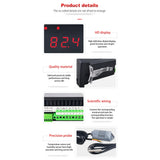 Intelligent Temperature&amp;Humidity Controller High Accurate T/H Controlling Clear Definition Digital Tube ℃ and ℉ Adjustable