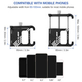 GUB Bicycle Phone Holder 360 Degree Rotatable Aluminum Bike Phone Holder Mount for MTB Road Bike Motorcycle Electric Bicycle