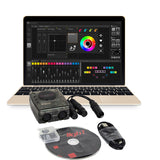 DVC4 GZM Virtual Controller DMX USB Lighting Interface Daslight Software DJ Stage Light USB Lighting Interface