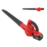 Leaf Blower Lengthened Nozzle Porous Ventilation DC 21V ABS Blower for Home