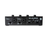 M-AUDIO M-Track DUO MIDI sound card 2-Channel USB recording interface 2 in / 2 out with Crystal Preamps