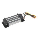 1 Pcs Durable AC/DC 220V 200W Electric Ceramic Thermostatic PTC Heating Element Heater Insulated Air Heater