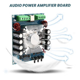 TDA7850 Bluetooth 5.0 Analog Circuit BTL Power Amplifier Board XH-A373 4X50W High Power Car Audio Power Amplifier Board