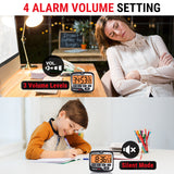 ThermoPro TM01 Digital Kitchen Cooking Timer With Large Backlight Display Countdown And Countup Timer 12/24H Clock Mode
