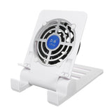 Foldable Mobile Phone Tablet Cooling Stand Multi-gear Adjustable Phone Stand with Cooling Fan Low Noise Wide Compatibility