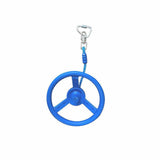 Outdoor Indoor Shaking Hands Climbing Sports Swing Ninja Wheel Set Accessories Children's Swing Ring Steering Wheel With Rope