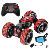 RC Car 4WD Radio Control Stunt Car Gesture Induction Twisting Off-Road Vehicle Drift RC Toys With Light & Music for Kids Gift